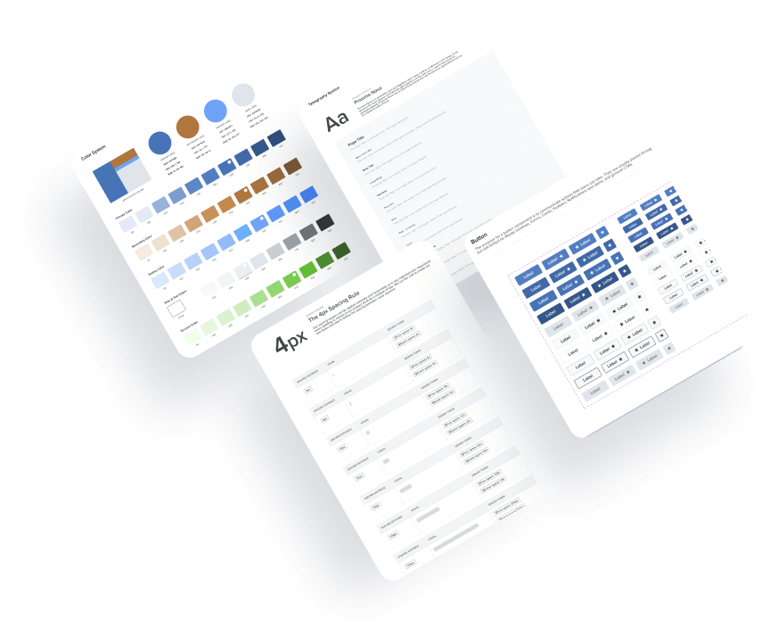 Case Study: Increased Efficiency by 40% with A New Design System!  